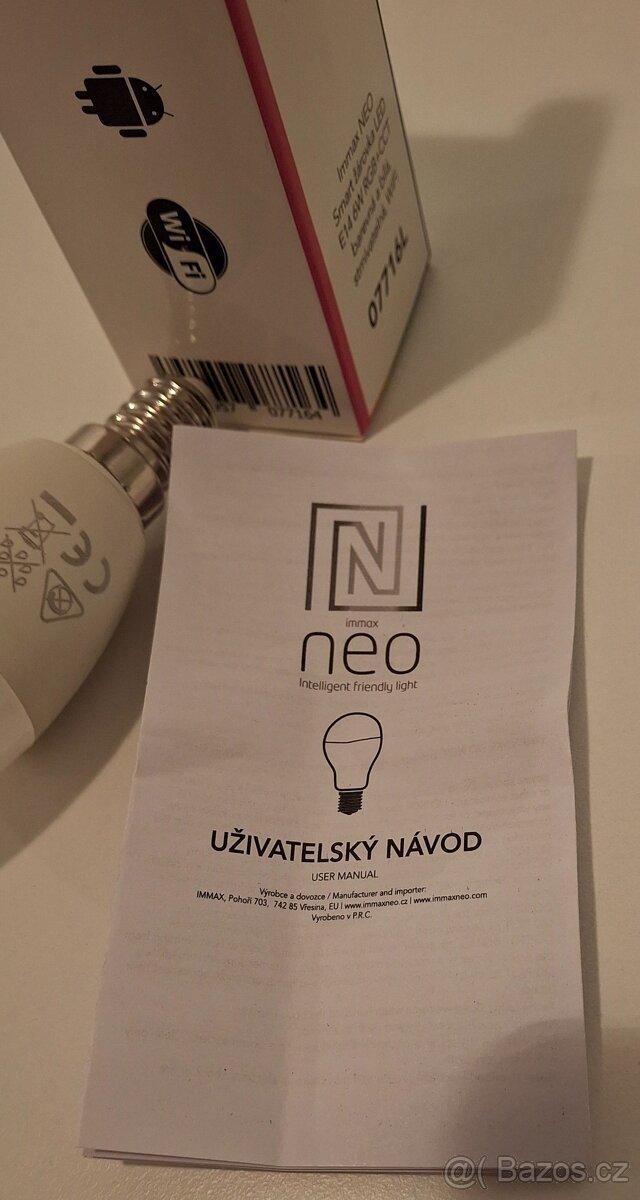 Chytrá žárovka Immax Neo LED E14 WiFi - 6
