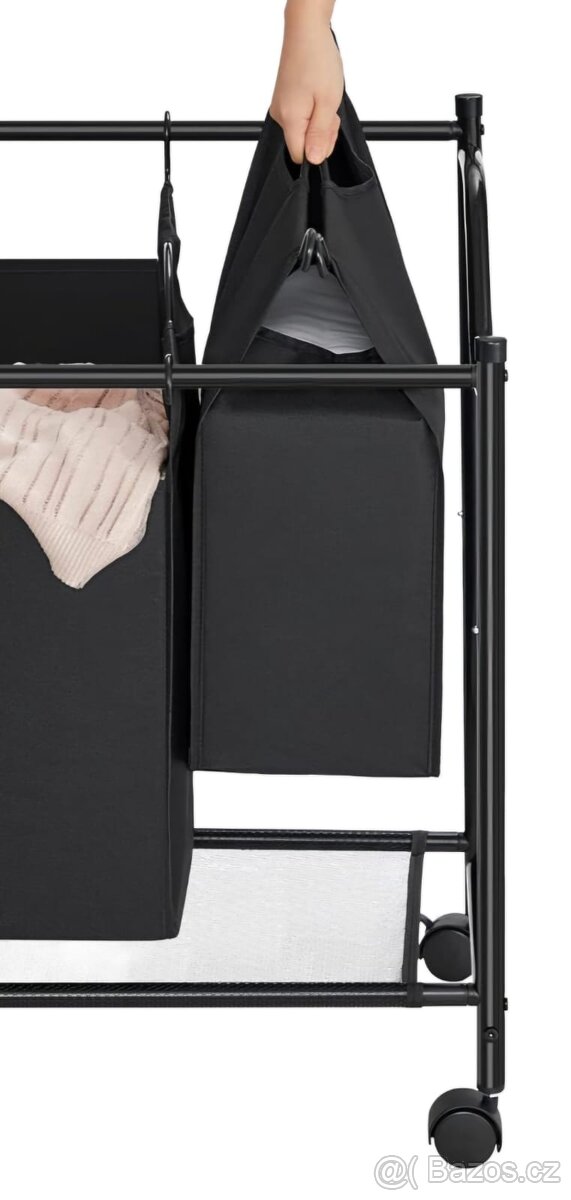 Nový mobilní koš na prádlo nebo hračky - 6