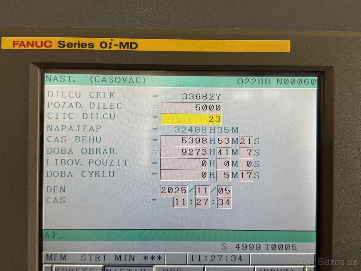 Obráběcí centrum (vertikální) Leadwell V-30i (8809) - 6