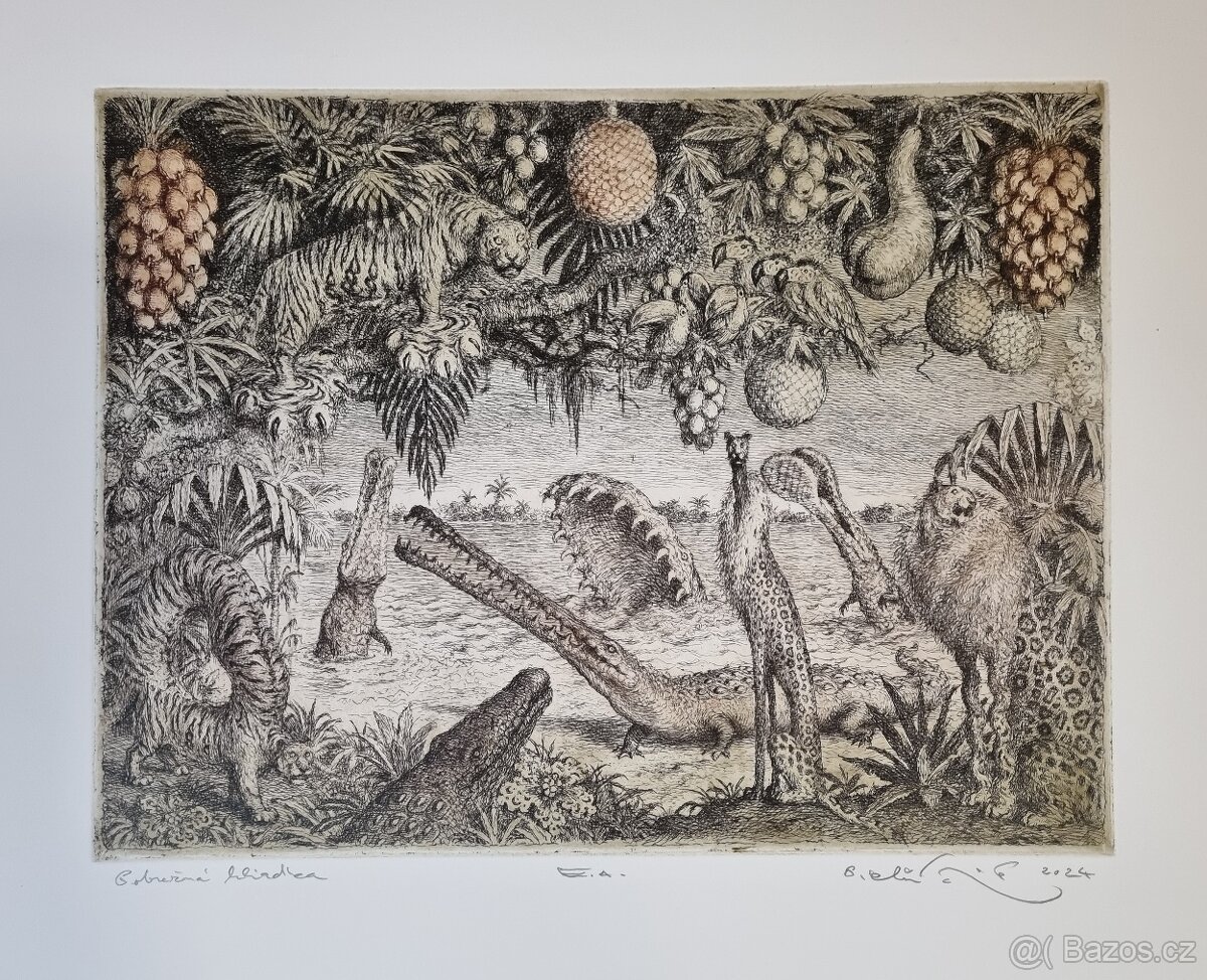 Predám grafické práce Petra Kľúčika. - 6