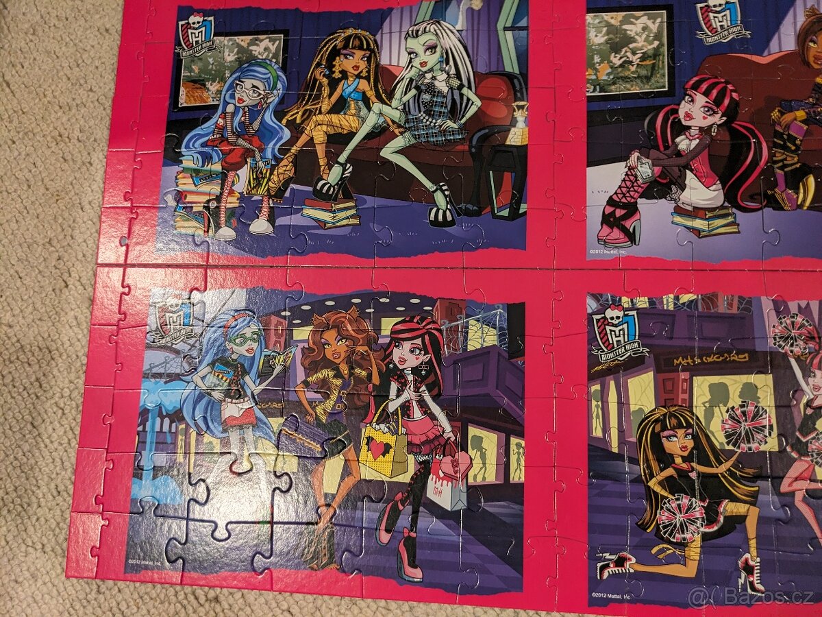 Puzzle Monster High - 348 kousků - 6