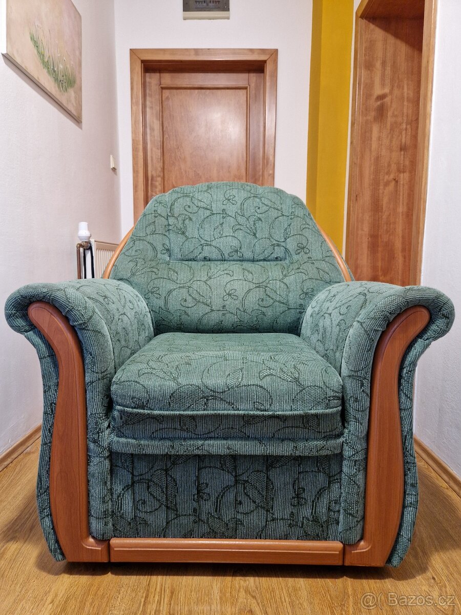 Sedací souprava - gauč + 2 křesla - 6
