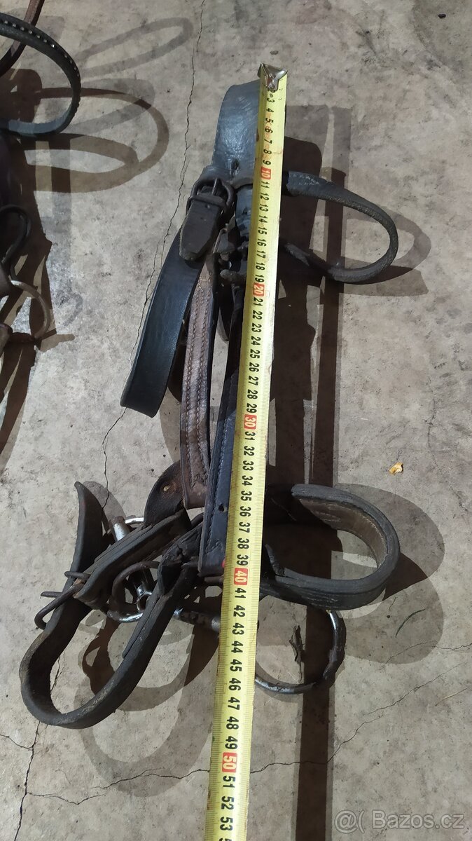 Uzdečky pony, uzdečky shetty a provazová ohlávka pony - 6