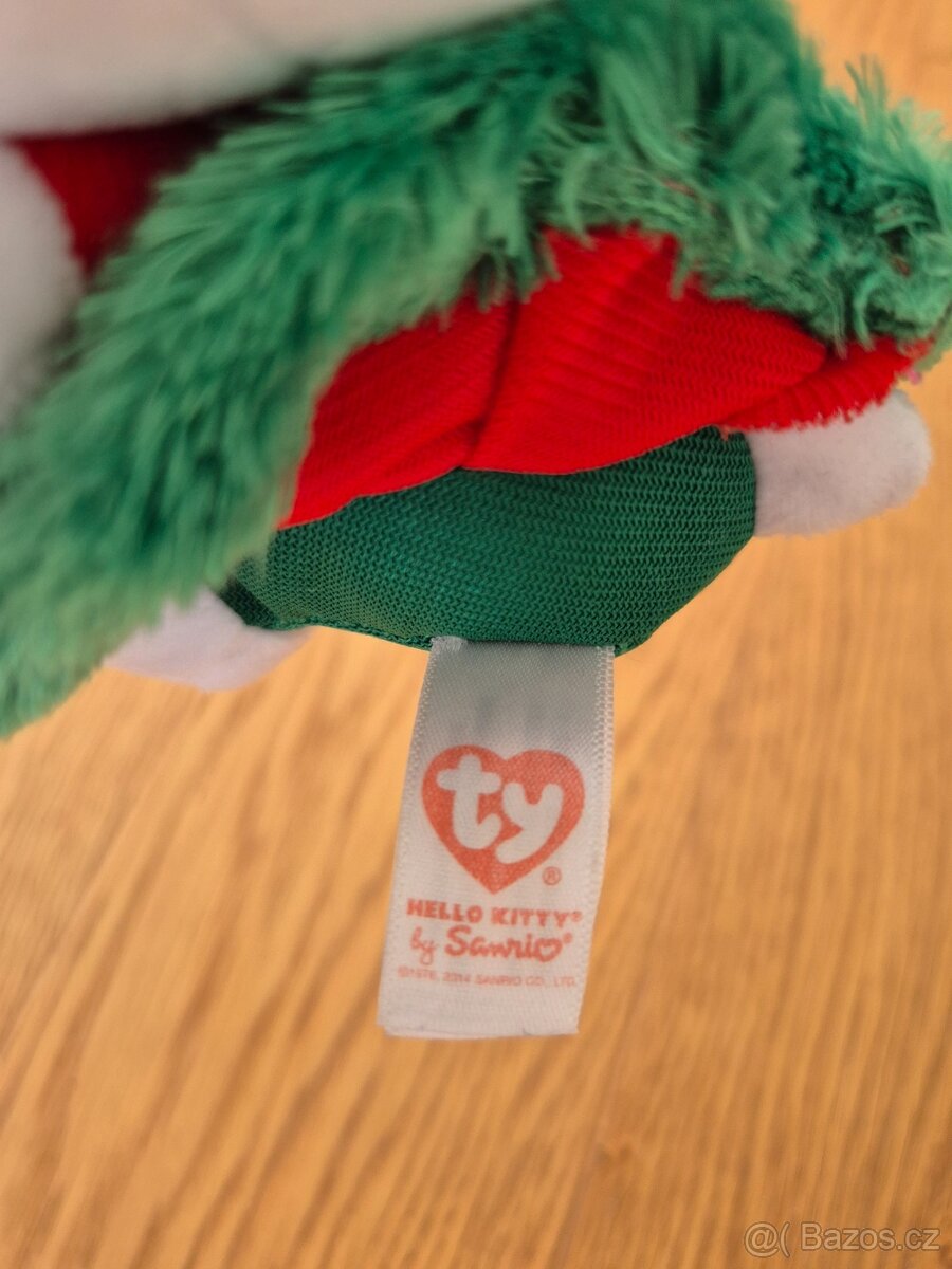 Plyšák Hello Kitty - vánoční - 6