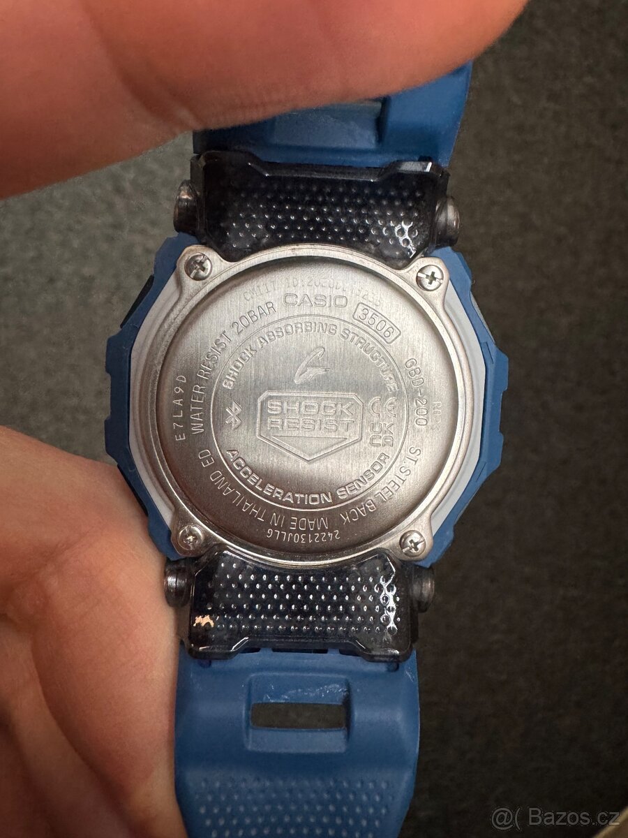 Hodinky Casio G-Shock GBD-200 modré - 6