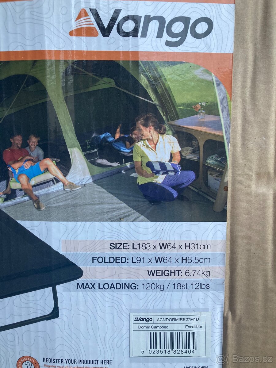 Zahradní lehátko Vango Dormir - 6