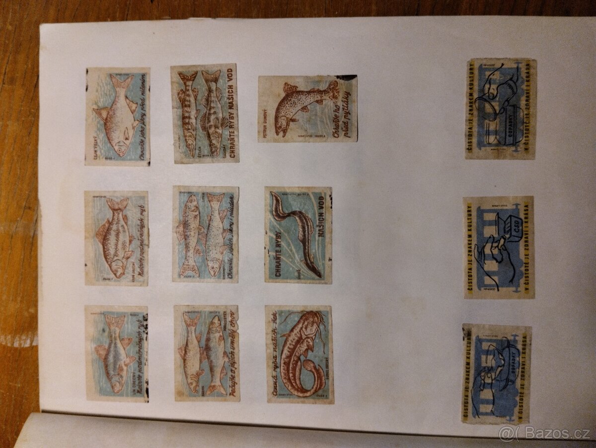 zápalkové nálepky - 6