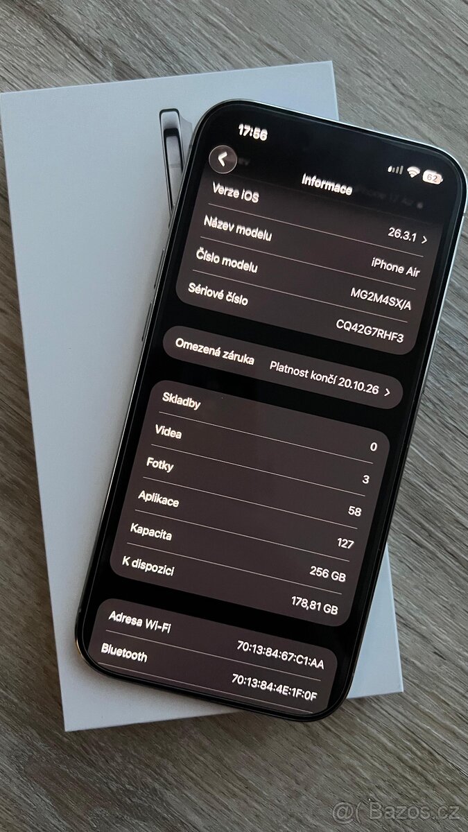 iPhone Air 256GB White - 6