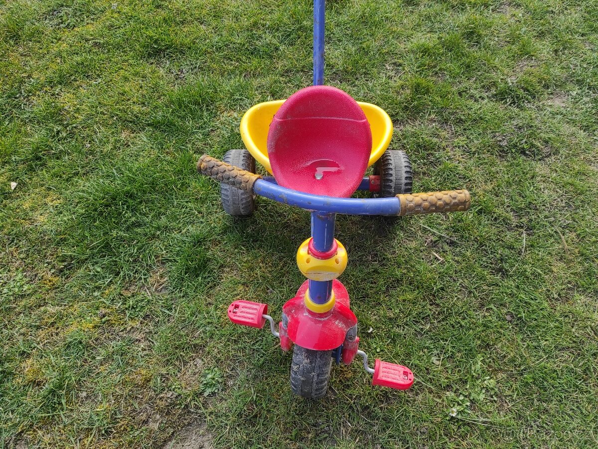 Tříkolka s vodící tyčí - 6