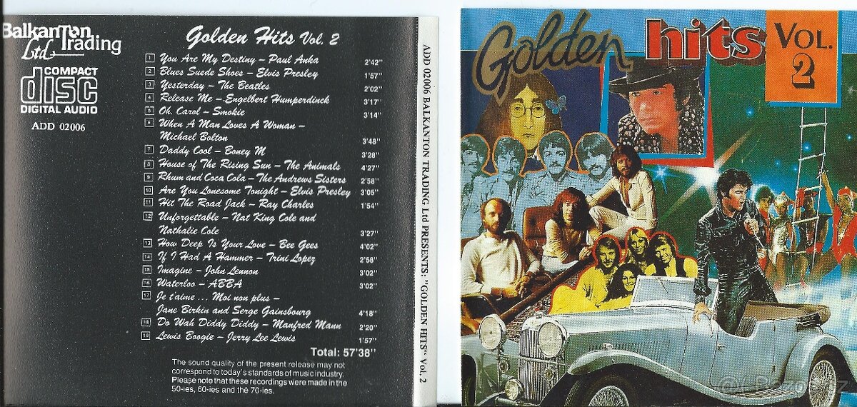 CD-PRODÁM VĚTŠÍ MNOŽSTVÍ ORIGINÁL CD 04/13 - 6