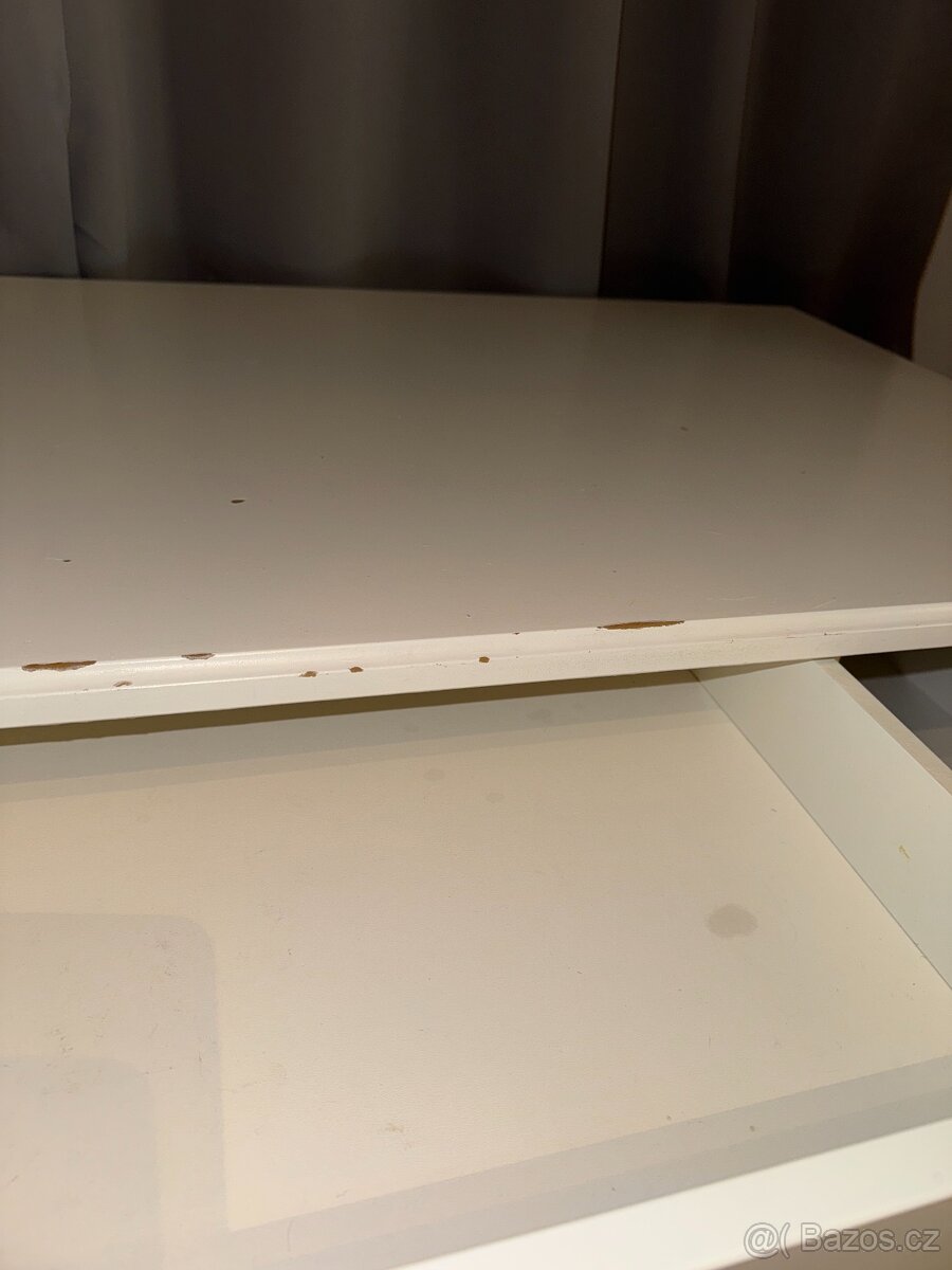 IKEA Psací stůl bílý 146 x 66 cm - 6