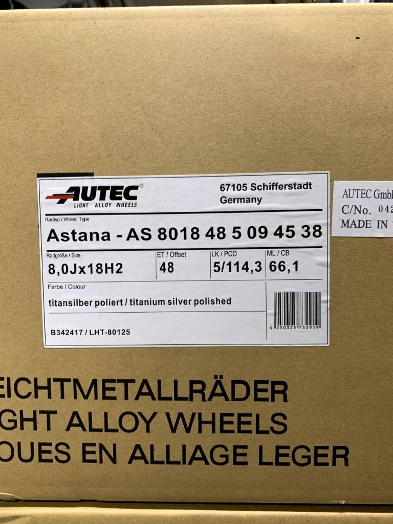 Nové Nissan , Dacia alu kola R18 5x114.3 - 6