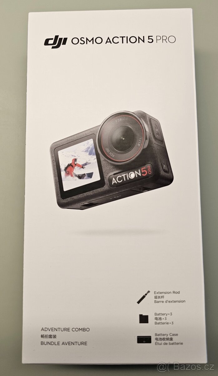 DJI Osmo Action 5 Pro Adventure Combo + DJI Záruka - 6