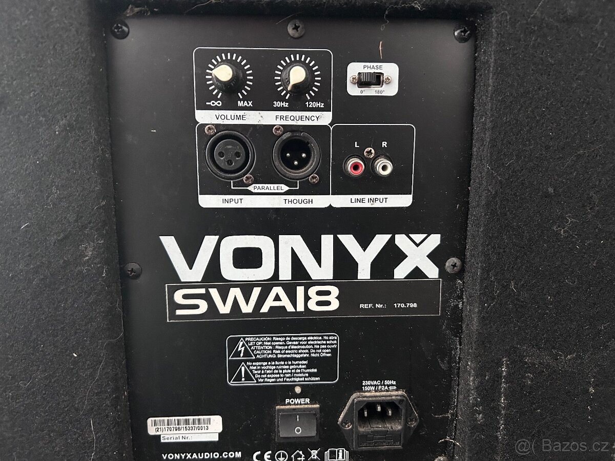 ZVUK (2x RCF ART 800AS, 2x RCF ART 300A, 1x VONYX SWAI18) - 6