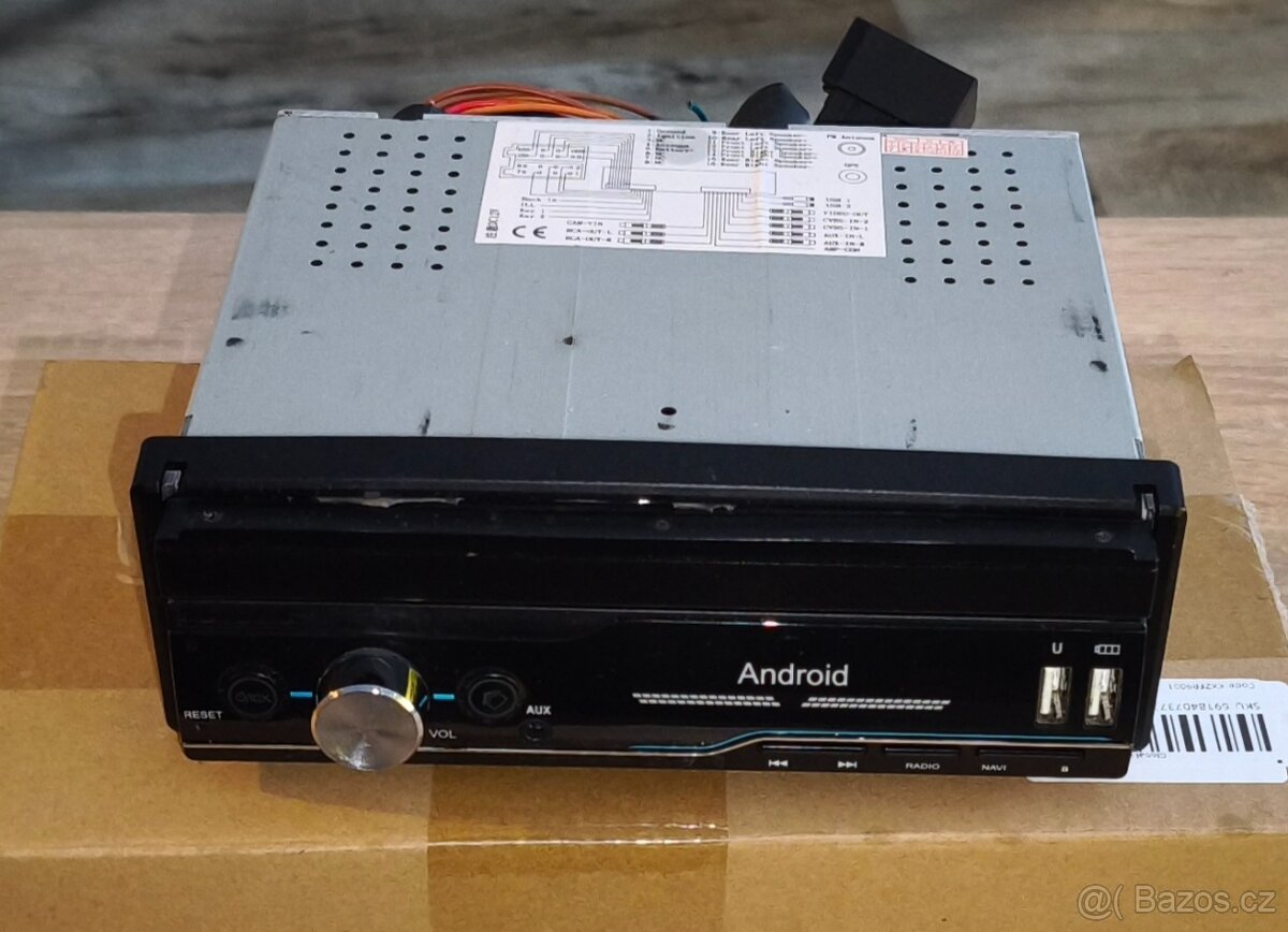 1DIN Android Autorádio / 7" / 2G+32GB / V Češtině. - 6