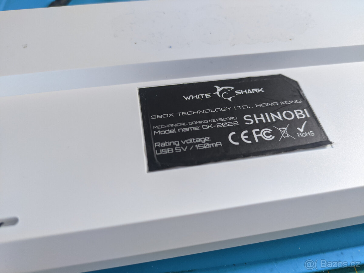 White Shark herní mechanická klávesnice GK-2022 SHINOBI - 6