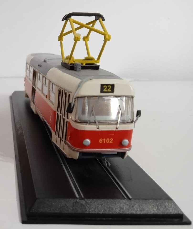Tramvaj 1:43 1:87. Moskvič 412 1:24 - 6