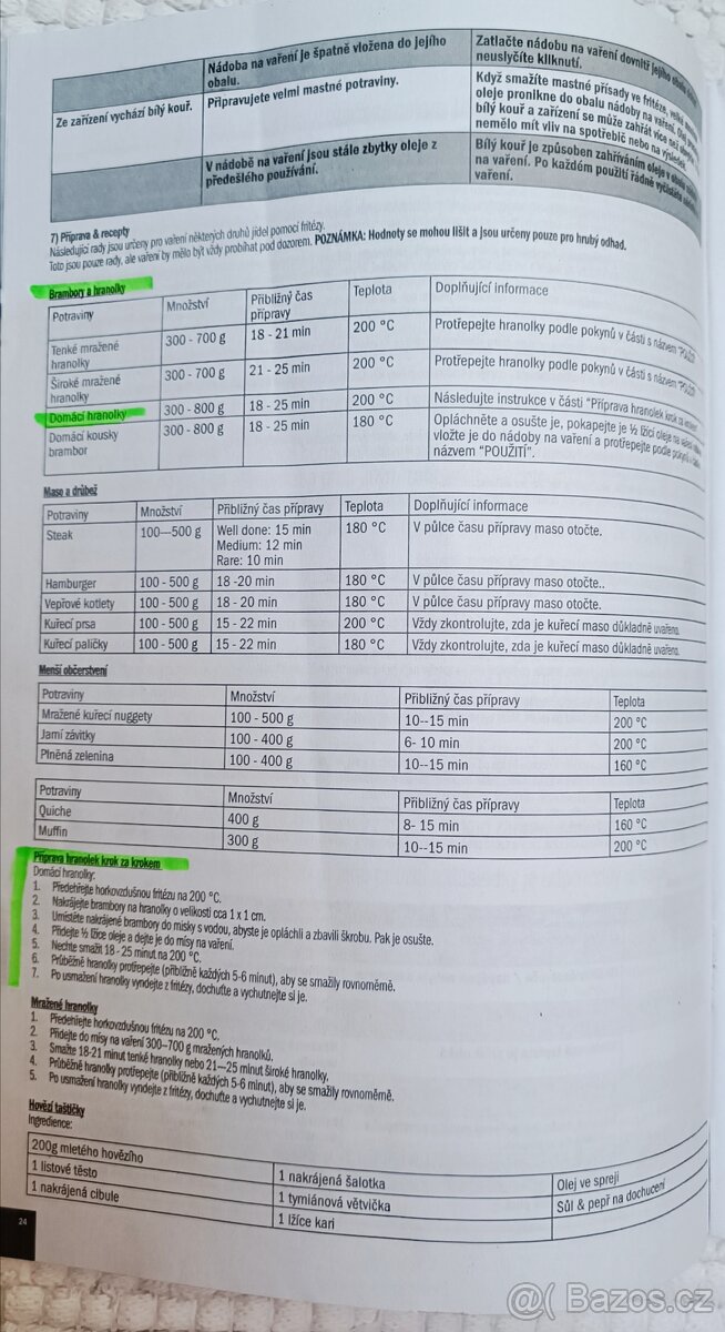 Horkovzdušná fritéza Delimano - 6