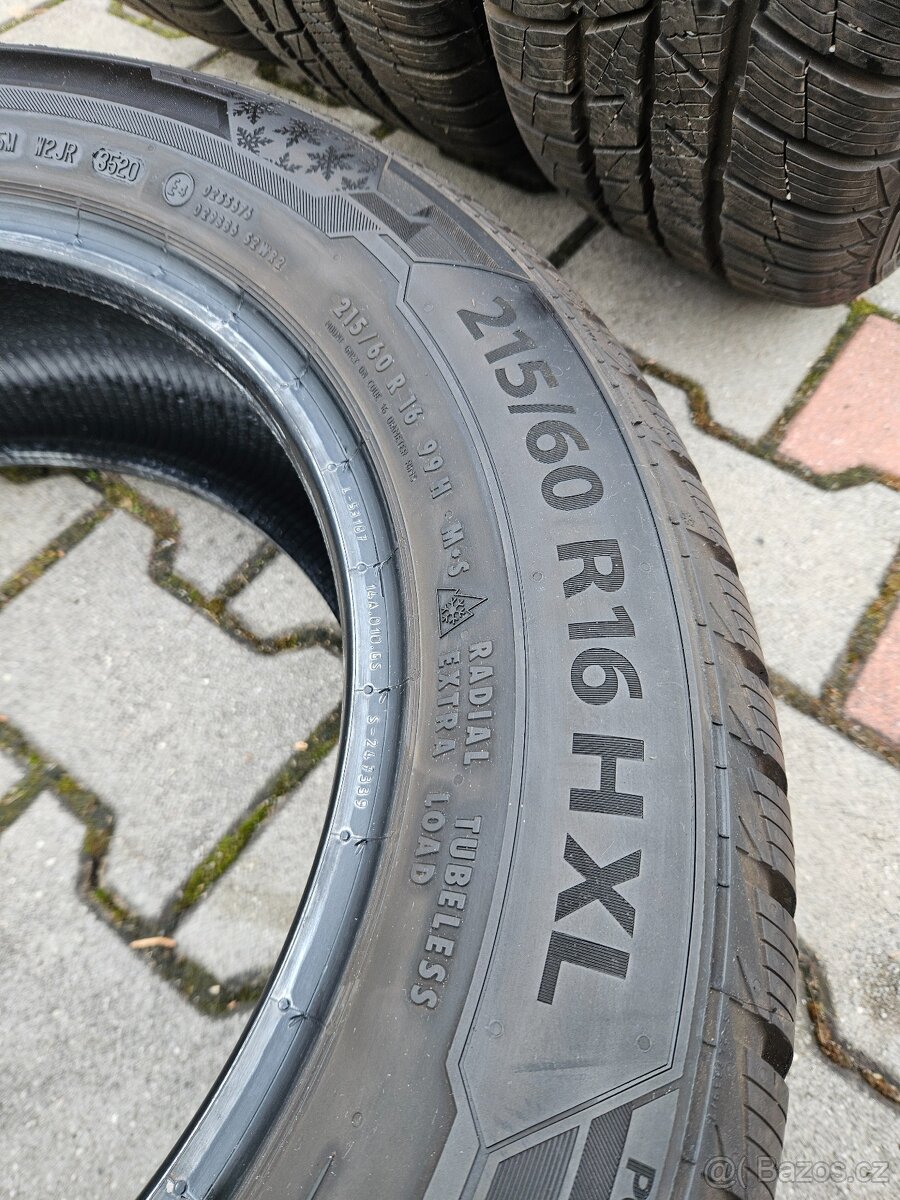 Zimní Barum 215/60/16 - 98% - 6