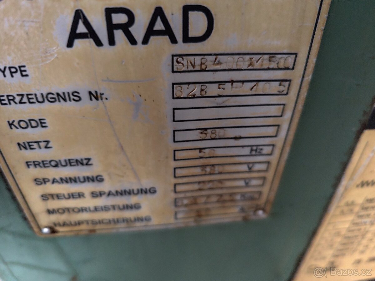 Soustruh SNB 400/1500 - 6