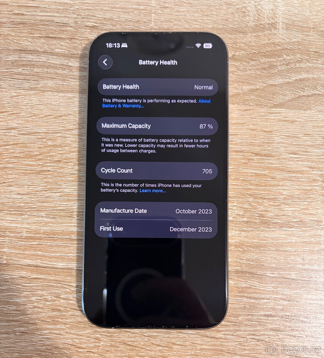 iPhone 15pro 128gb Natural Titan - 6