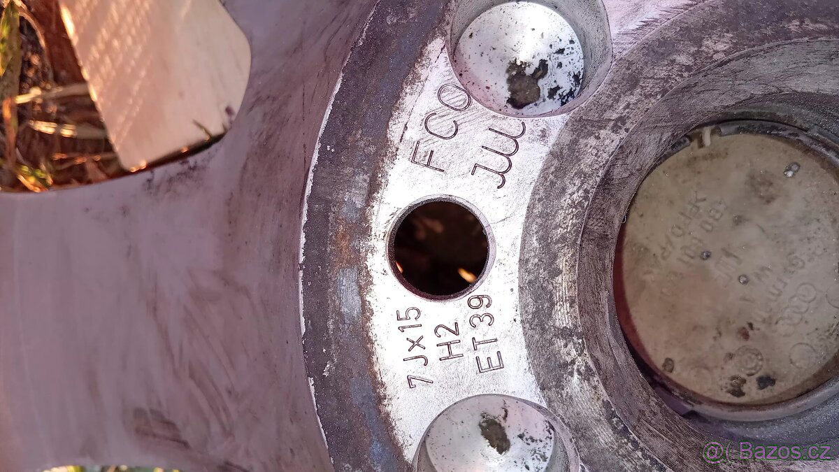 Alu kola Audi 5x112 R15 - 6