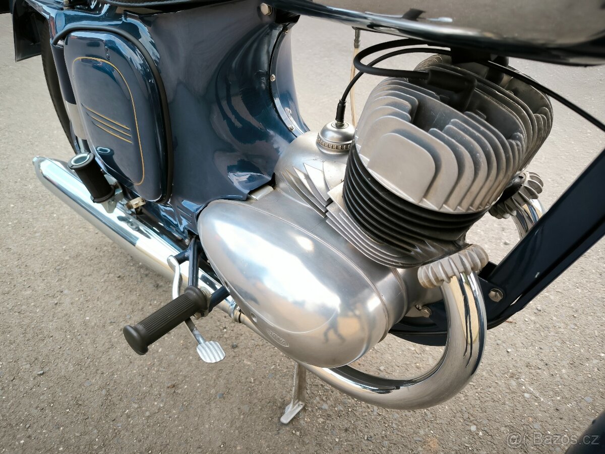 Jawa 350/361 Sport po profesionální renovaci,malá SPZ - 6