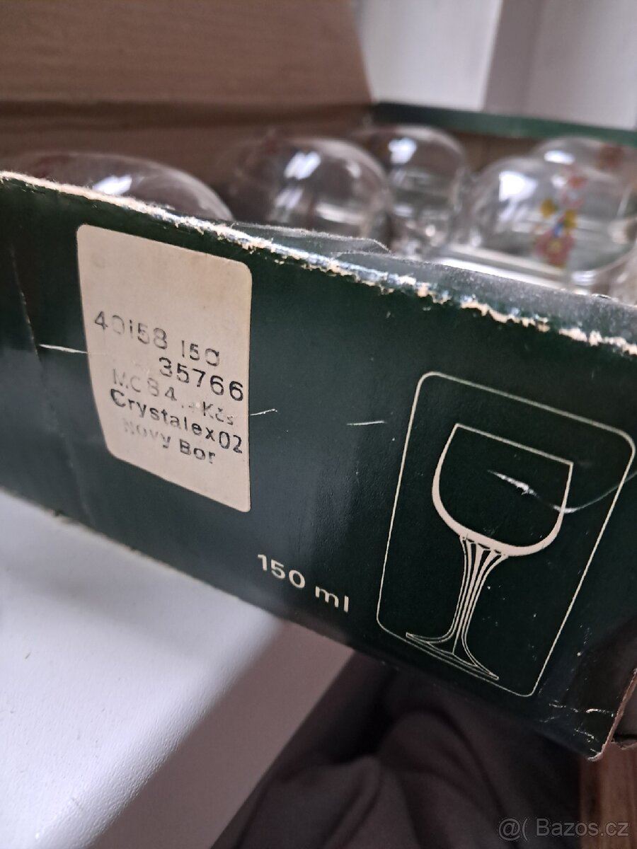 RETRO sklenice sada 6x 150ml - 6