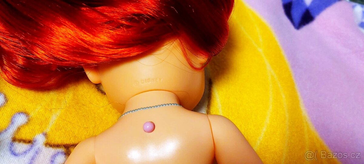 ČESACÍ MOŘSKÁ VÍLA ARIEL + DEKA - 6