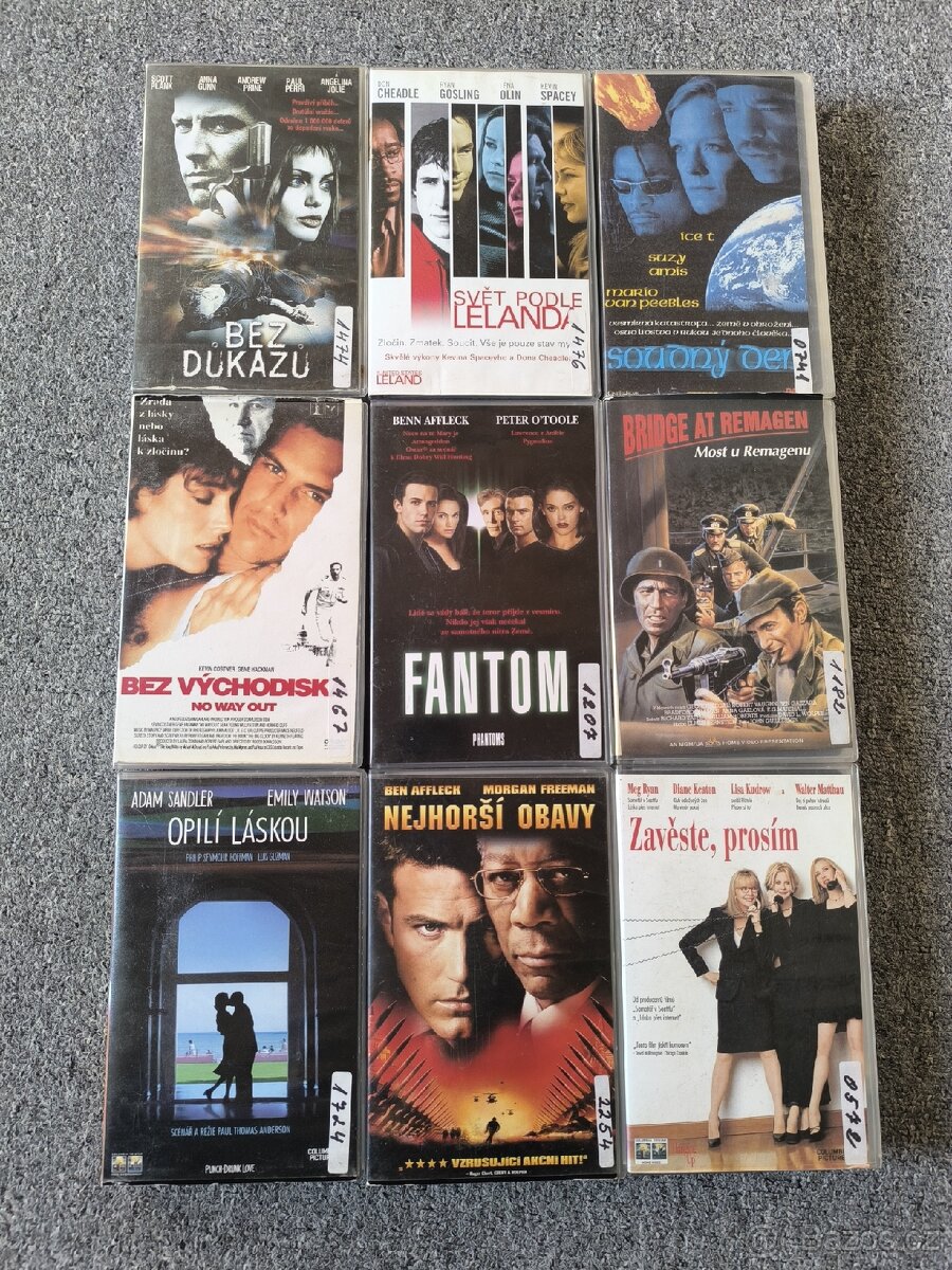 VHS kazety - 6