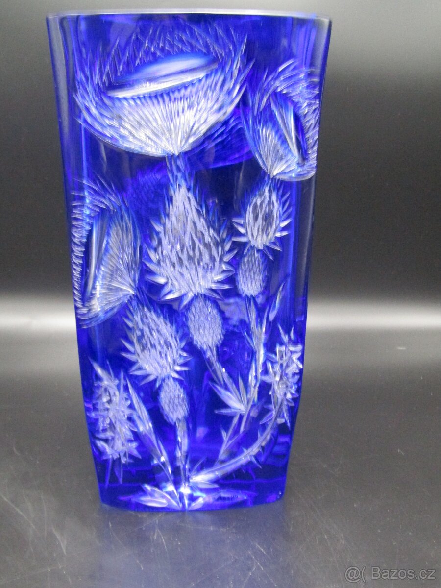 set ceasar crystal barevný křišťál dekor bodlák - 6