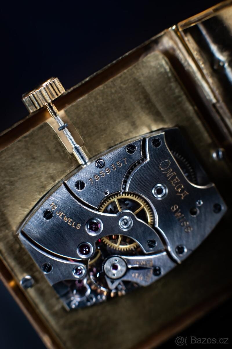 Starožitné švýcarské hodinky OMEGA ART DÉCO 1935 - 6