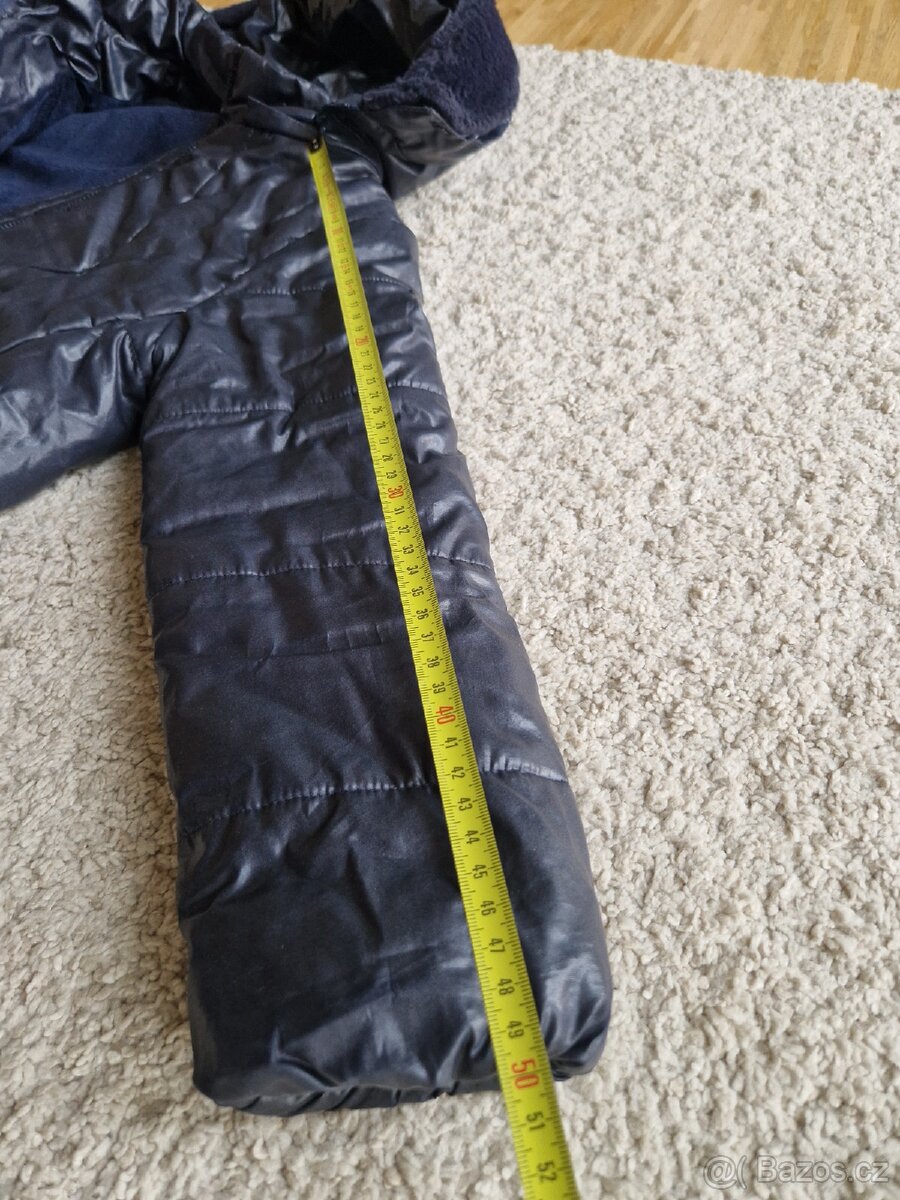 Bunda H&M vel. 140, zimní bunda vel.128, zn. Mayoral - 6