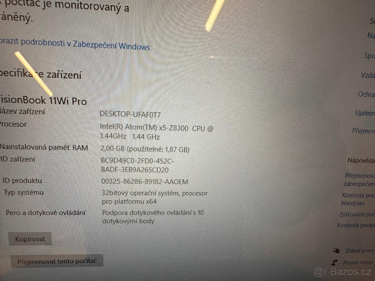 Konvertabilní notebook UMAX VisionBook 11Wi Pro - 6