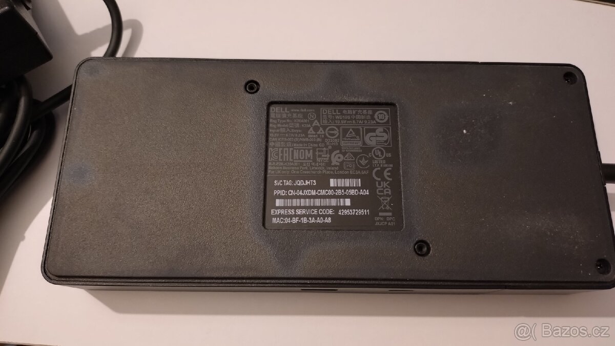 Dokovací stanice Dell WD19S + 130W adaptér - 6