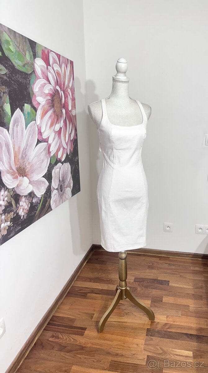 Džínové letní šaty Versace - 6