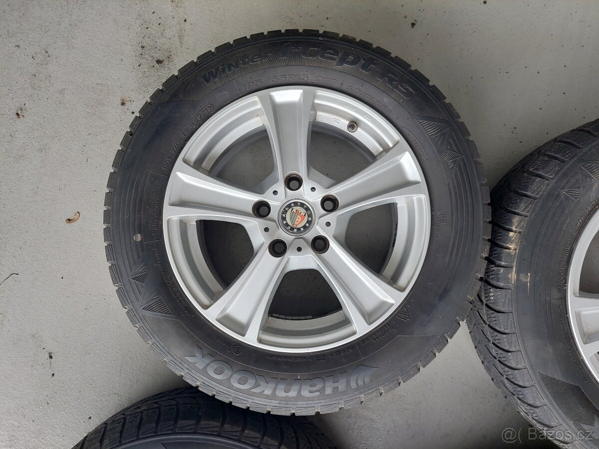 15'' litá kola 5x114,3 Platin 195/65 - 6