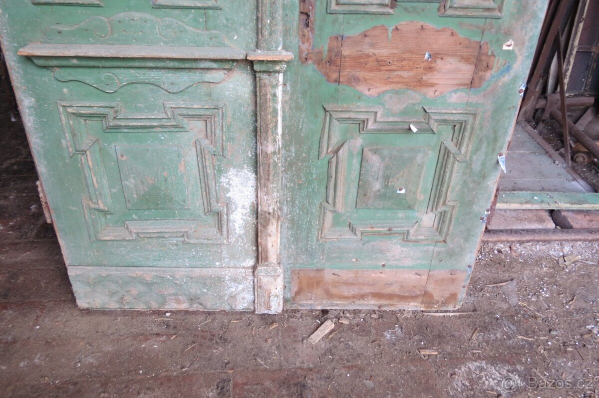 4/ Staré vchodové dveře - 6