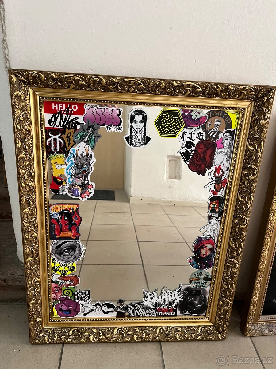 Retro rámy a zrcadla - 6