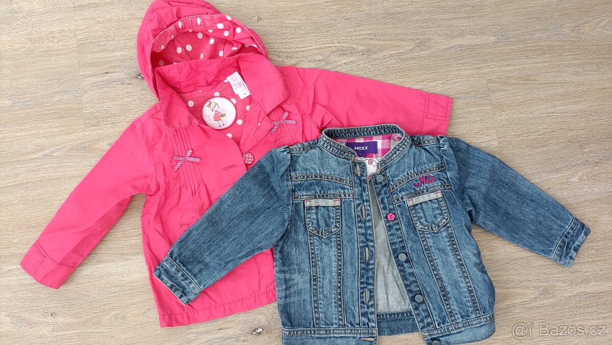 Dívčí bundy 86 - 92, 18 - 24 měsíců - 6