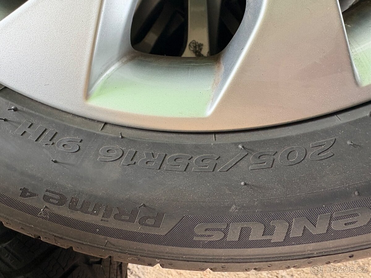 Alu kola orig.VW 5X112,6.5X16H2 ET-46,205/55/16 - 6