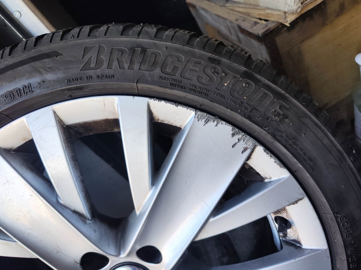 17"zimní alu sada 5x112 origo Sharan Alhambra Golf Touran - 6