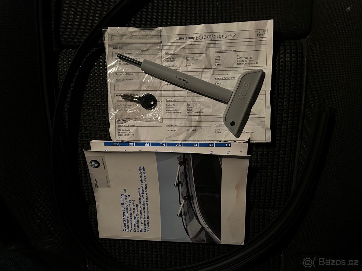 Bmw originální pricniky e46 touring - 6