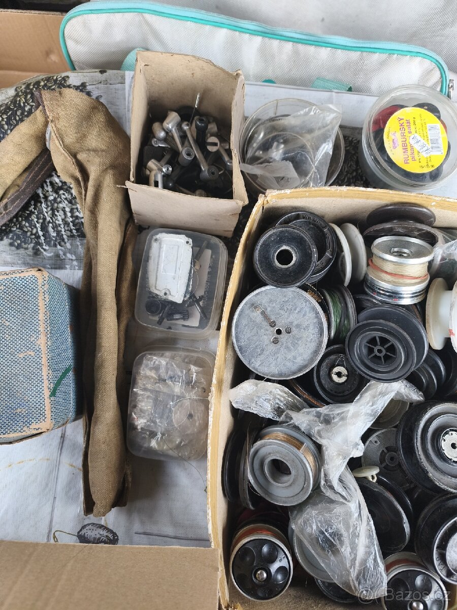 Rybářské vybavení staré - 6