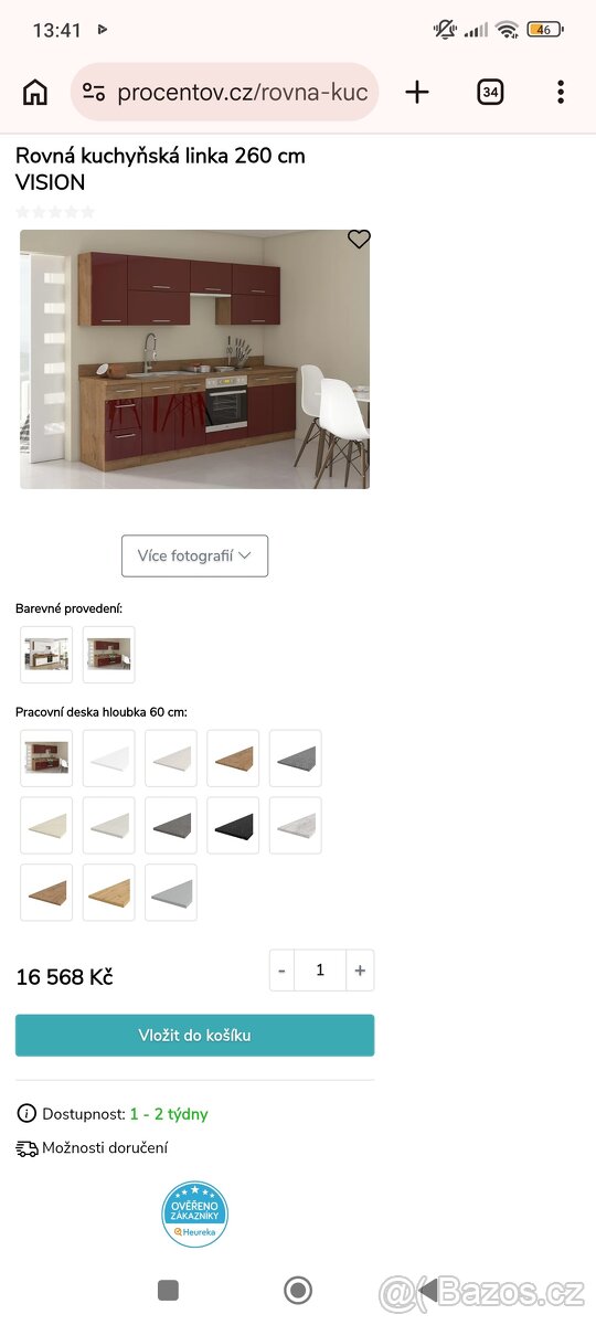 Kuchyňská linka 260 cm - 6