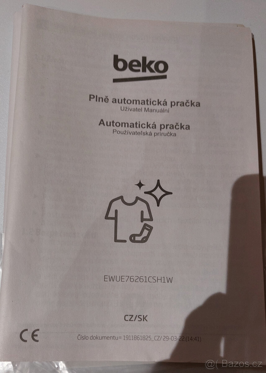Pračka Beko EWUE76261CSH1W - 6