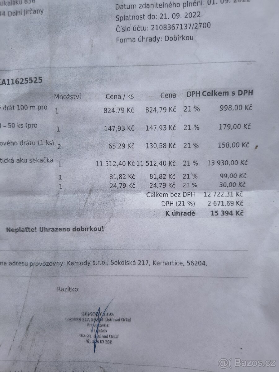 Robotická sekacka - 6