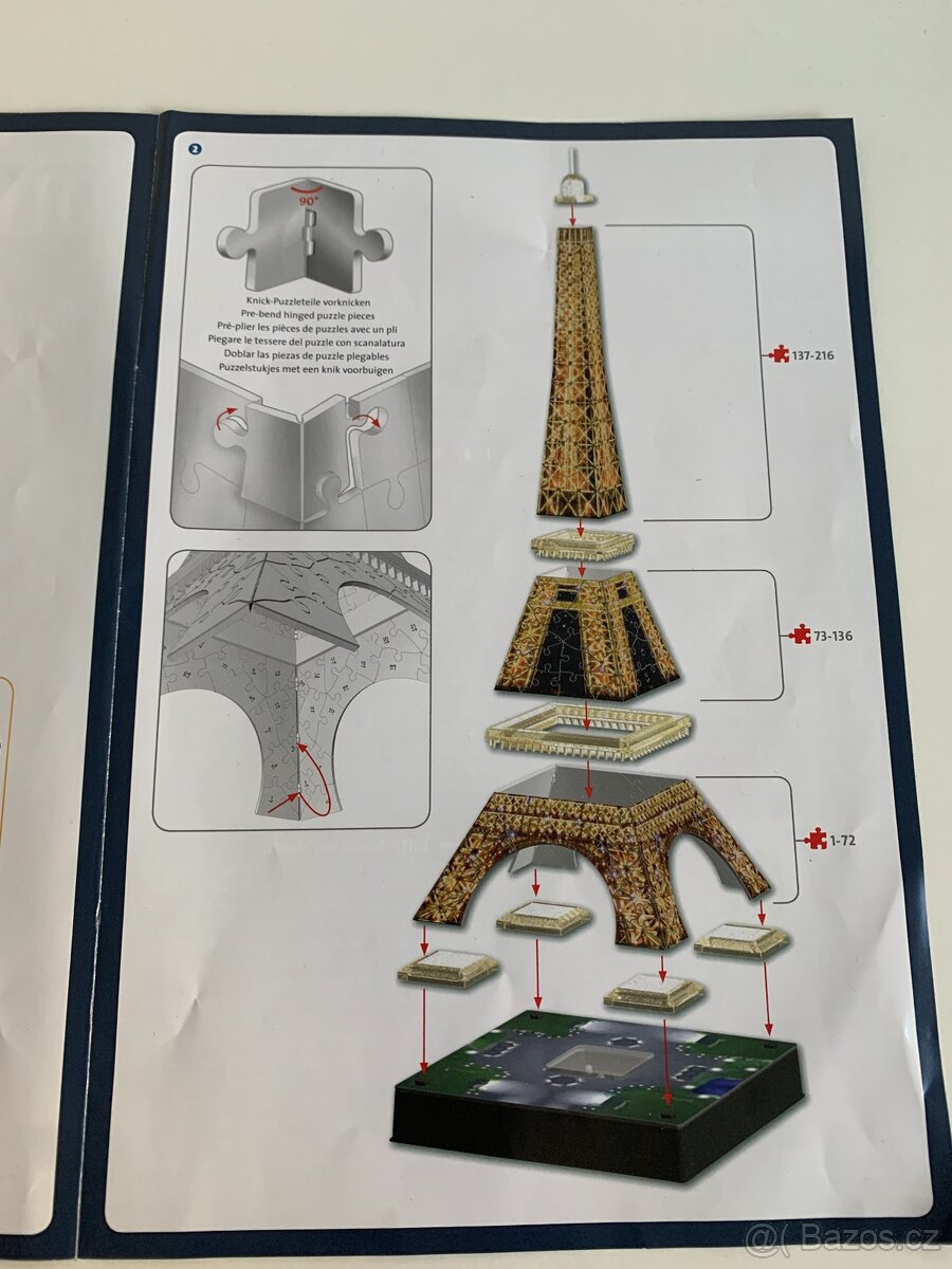 Puzzle Ravensburger Eiffelova věž - 6