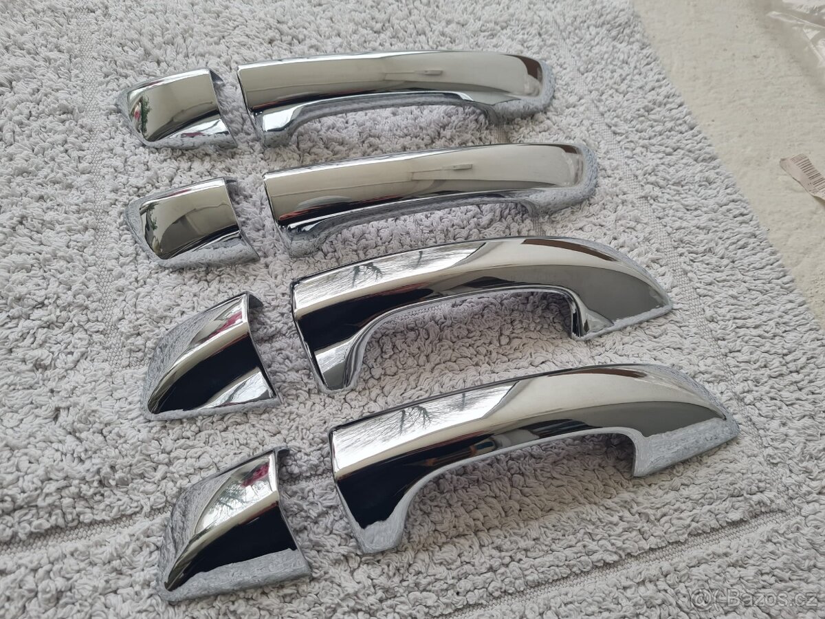 Chrómové krytky klučiek - ŠKODA / VOLKSWAGEN / SEAT - 6