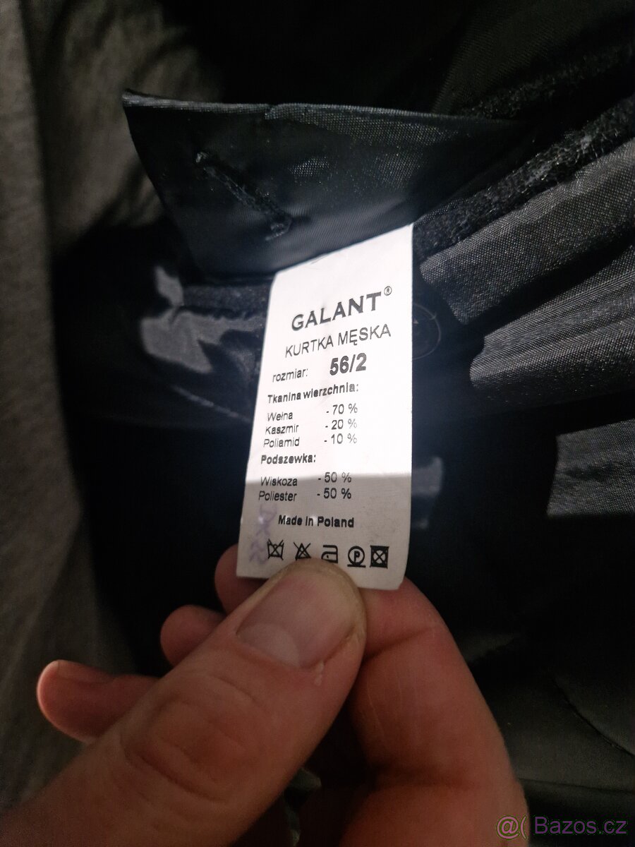 Panský zimní kabát Galant velikost (56/2) - 6